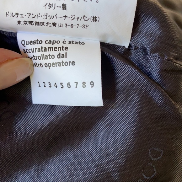 Dolce&Gabbana Stunning Logo Jacket NeverUsed - Picture 10 of 11